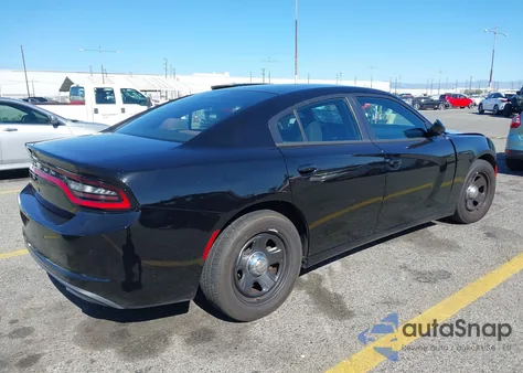 2017 Dodge Charger Police Rwd from USA, damaged, VIN 2C3CDXAT9HH503590